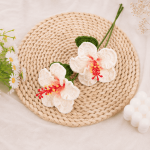 Hibiscus Flower Crochet Pattern PDF, Realistic Crochet Flower Pattern, Tropical Flower Crochet, DIY Bouquet, Floral Home Decor - Image 3