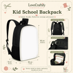 Custom Huntrix Backpack, Personalized Kpop Demon Hunter Plush Backpack, Custom Hun Kid School Backpack Set - Image 4