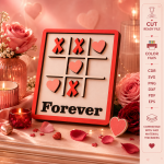 Valentine's day beach sign laser cut file digital download instant download SVG DXF PDF PNG EPS CDR - Image 3