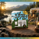 Camping Sign Bundle SVG - Image 11
