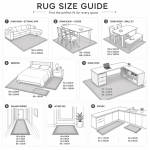 Regtangle Rug Premium Area Rug Non-Slip Living Room Carpet Home Decor Gift - Image 3