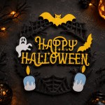 Halloween Wreath SVG Bundle, Layered Halloween Door Wreath SVG, Spooky Season Welcome Sign, - Image 3