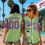Buzz Lightyear Baseball Jersey, Toy Story Kids Varsity Summer Vacation - Image 6