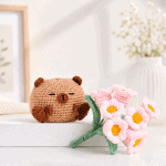 Lily of the Valley Capybara Crochet Pattern PDF, Cute Amigurumi Flower Pot, Crochet Capybara Pattern, DIY Plush Toy, Instant Download - Image 5