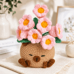 Lily of the Valley Capybara Crochet Pattern PDF, Cute Amigurumi Flower Pot, Crochet Capybara Pattern, DIY Plush Toy, Instant Download - Image 6