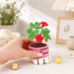 Oxalis Cat Leg Pot Crochet Pattern PDF, Amigurumi Flower Pot Pattern, Handmade Plant Pot Cover, Crochet Home Decor, Instant Download - Image 2