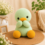 Duck Amigurumi Crochet Pattern PDF, Cute Duck Crochet Pattern, Plush Duck Toy Tutorial, DIY Baby Gift, Instant Download - Image 3