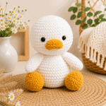 Duck Amigurumi Crochet Pattern PDF, Cute Duck Crochet Pattern, Plush Duck Toy Tutorial, DIY Baby Gift, Instant Download - Image 5