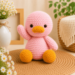 Duck Amigurumi Crochet Pattern PDF, Cute Duck Crochet Pattern, Plush Duck Toy Tutorial, DIY Baby Gift, Instant Download - Image 6
