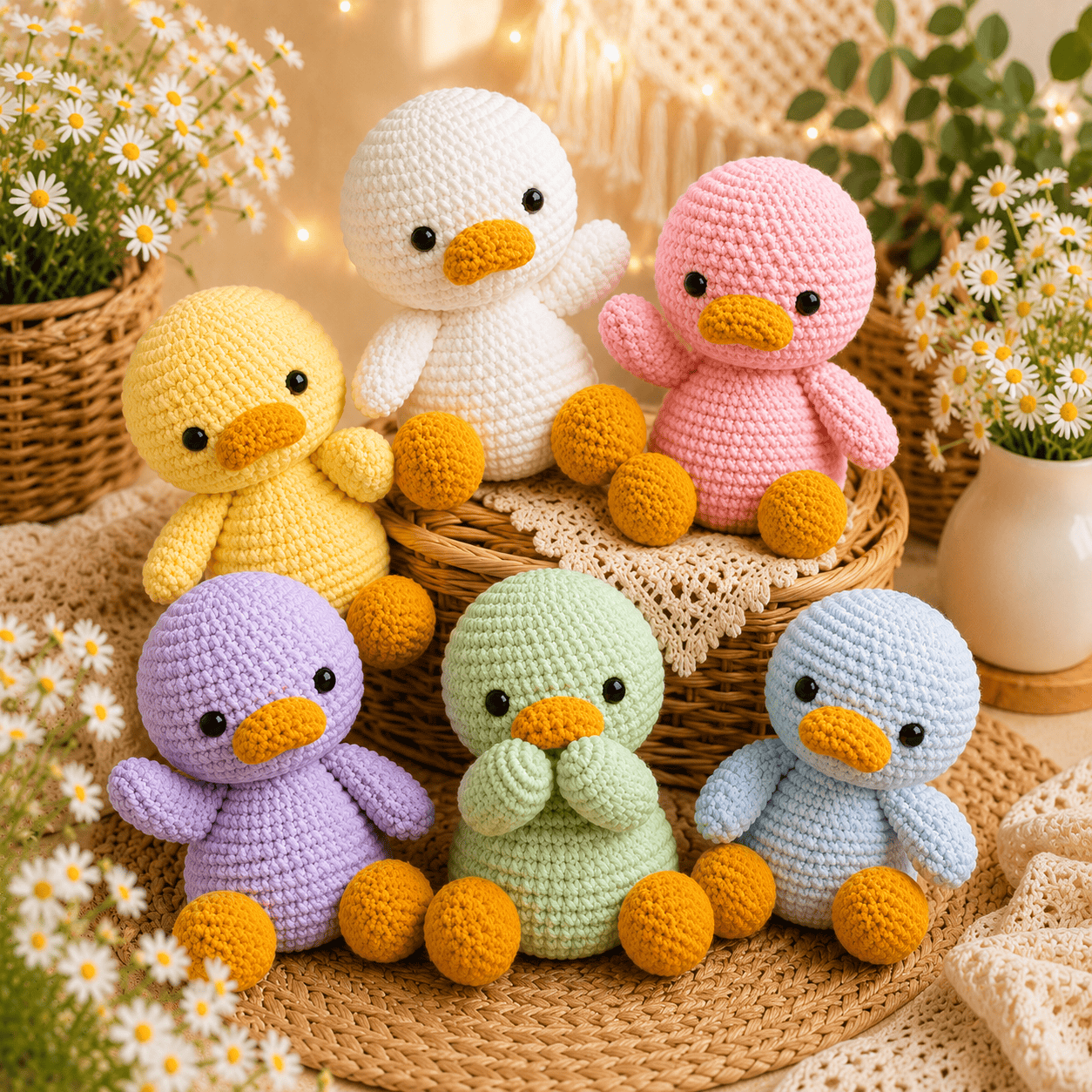 ChatGPT Image Jul 28, 2026, 03_03_45 PM Duck Amigurumi Crochet Pattern PDF, Cute Duck Crochet Pattern, Plush Duck Toy Tutorial, DIY Baby Gift, Instant Download - Image 1