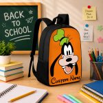 Custom Name Goofy Backpack, Personalized DN School Bag, DN Trip Kids Backpack 4518301299