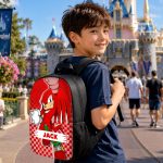 Custom Name Knuckles School Backpack, Personalized SN Characters School Bag, DN Back to School Gift 4516864438 - Image 10