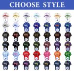 Custom Name Number Baseball Jersey, Personalized White Navy Baseball Jersey, Baseball Team Uniform - Image 7