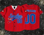 Custom Name Number Spidey Kids and Youth Baseball Jersey, Superhero Baseball Jersey, Summer Vacation - Image 2
