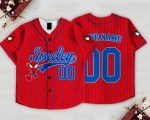 Custom Name Number Spidey Kids and Youth Baseball Jersey, Superhero Baseball Jersey, Summer Vacation - Image 3