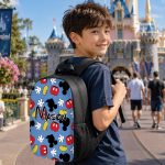 Custom Name School Bag, Personalized Mickey Backpack, Back to School Gift 4515663473