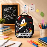 Custom Name Shadow School Backpack, Personalized SN Characters School Bag, DN Back to School Gift 4516851536 - Image 10