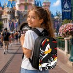 Custom Name Shadow School Backpack, Personalized SN Characters School Bag, DN Back to School Gift 4516851536 - Image 11