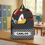 Custom Name Shadow School Backpack, Personalized SN Characters School Bag, DN Back to School Gift 4516851536 - Image 2