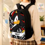 Custom Name Shadow School Kids Backpack, Personalized SN Characters School Bag, DN Back to School Gift 4524432931 - Image 13