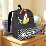 Custom Name Shadow School Kids Backpack, Personalized SN Characters School Bag, DN Back to School Gift 4524432931 - Image 5
