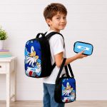 Custom Name SN School Backpack, Personalized SN Characters School Bag, DN Back to School Gift 4516863946 - Image 2