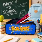 Custom Name SN School Backpack, Personalized SN Characters School Bag, DN Back to School Gift 4521202985 - Image 4