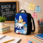 Custom Name SN School Backpack, Personalized SN Characters School Bag, DN Back to School Gift 4516863946 - Image 7