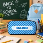 Custom Name SN School Backpack, Personalized SN Characters School Bag, DN Back to School Gift 4516863946 - Image 8