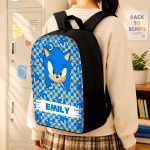 Custom Name SN School Backpack Set, Personalized SN Characters School Bag, DN Back to School Gift 4519517120 - Image 10