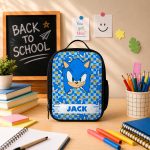 Custom Name SN School Backpack Set, Personalized SN Characters School Bag, DN Back to School Gift 4519517120 - Image 5
