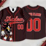 Custom Shadow Kids and Youth Baseball Jersey, SN Character Baseball Jersey, Summer Vacation