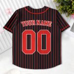Custom Shadow Kids and Youth Baseball Jersey, SN Character Baseball Jersey, Summer Vacation - Image 3