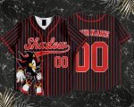 Custom Shadow Kids and Youth Baseball Jersey, SN Character Baseball Jersey, Summer Vacation - Image 4
