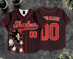 Custom Shadow Kids and Youth Baseball Jersey, SN Character Baseball Jersey, Summer Vacation - Image 5