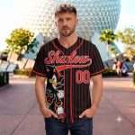 Custom Shadow Kids and Youth Baseball Jersey, SN Character Baseball Jersey, Summer Vacation - Image 6