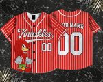 Custom SN Team Kids and Youth Baseball Jersey, SN Character Baseball Jersey, Summer Vacation - Image 4