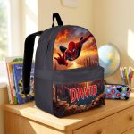 Custom Spiderman Backpack With Name, Superhero School Set For Boys, Back To School Gift 4521208206 - Image 12