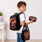 Custom Spiderman Backpack With Name, Superhero School Set For Boys, Back To School Gift 4521202331 - Image 2