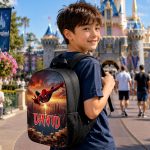 Custom Spiderman Backpack With Name, Superhero School Set For Boys, Back To School Gift 4521202331 - Image 7