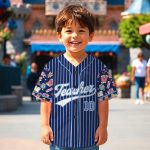 Custom Teacher Kid And Youth Baseball Jersey, Personalized Back To School Shirt, Teacher Appreciation Gift - Image 4