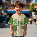 Custom Toy Story Rex Kids and Youth Baseball Jersey, Pixar Toy Story Baseball Jersey, Summer Vacation - Image 6