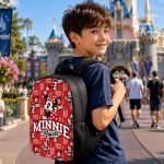 Cute DN Backpack, Red Minnie Kids Backpack, Back to School Gift 4515634722