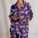 Figment Dragon Unisex Satin Pajamas Set, One Little Spark Pajamas, Long Sleeve And Short Styles - Image 7