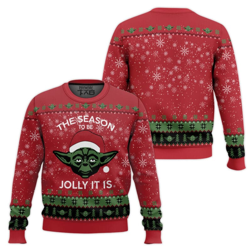 Green Space Master Ugly Christmas Sweater, Retro Sci Fi Xmas Sweatshirt