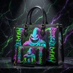 Halloween Oogie Boogie Purse Handbag Set - Women Leather Bag - Gothic Bags - Leather Bags Shoulder