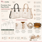 018607 Personalized Vintage Soul Music Leather Handbag, Retro Classic Shoulder Bag, Timeless Fashion Purse - Image 4