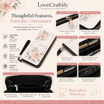 018607 Personalized Vintage Soul Music Leather Handbag, Retro Classic Shoulder Bag, Timeless Fashion Purse - Image 3