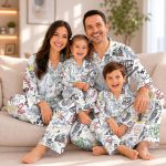 Matching Mickey Minnie Donald Family Pajamas, DN Sketch Family Pajamas, Family DN Trip PJs