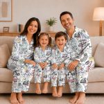 Matching Mickey Minnie Donald Family Pajamas, DN Sketch Family Pajamas, Family DN Trip PJs - Image 2